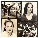 Collection of 4 Vintage Final Fist of Fury and Nancy Kwan Black and White Photos