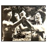 Collection of 4 Vintage Final Fist of Fury and Nancy Kwan Black and White Photos