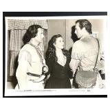 Collection of Vintage 1950s Western Movie Lobby Cards - The Pathfinder & Passage West