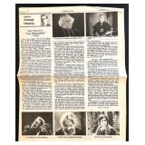 Collection of Vintage Movie Lobby Cards, Press Photos, and Film Memorabilia Featuring: