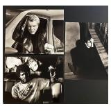 Collection of 20 Classic Hollywood Celebrity Black-and-White Photo Prints of Britt Eland, Victoria Vetri, Burt Reynolds, Samuel L. Jackson, and others