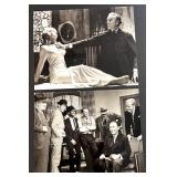 Collection of 20 Classic Hollywood Celebrity Black-and-White Photo Prints of Britt Eland, Victoria Vetri, Burt Reynolds, Samuel L. Jackson, and others