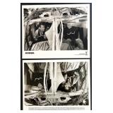 Set of 11 Air America 1990 Movie Promo Photos with Envelopes, Mel Gibson & Robert Downey Jr.