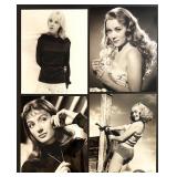 Collection of 21 Vintage Hollywood Actress Publicity Photos Featuring Glynis Johns, Haley Mills, Ginger Rogers, Julie Christie and more