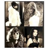 Collection of 22 Vintage Foreign Actors and Actresses Publicity Photos, Black and White Featuring, Mylene Demongeot, Greer Garson, Juliette Greco, John Thaw, Fernando Lamas and more