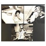 Collection of 22 Vintage Foreign Actors and Actresses Publicity Photos, Black and White Featuring, Mylene Demongeot, Greer Garson, Juliette Greco, John Thaw, Fernando Lamas and more