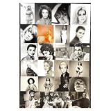 Collection of 23 Vintage Horror and Suspense Move Actors Black and White Publicity Photos