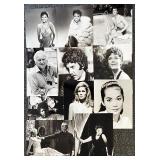 Set of 11 Vintage Black and White Sci-Fi and Avengers Celebrity Photos