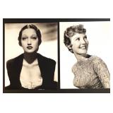 Collection of 17 Black and White Celebrity Singer Portrait Photographs