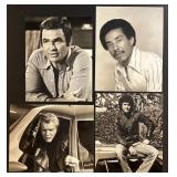 Collection of 28 Vintage Hollywood Celebrity Publicity Photos Featuring Starsky & Hutch, Barbra Eden , Elizabeth Montgomery, John Travolta and more