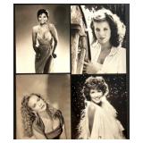 Collection of 28 Vintage Hollywood Celebrity Publicity Photos Featuring Starsky & Hutch, Barbra Eden , Elizabeth Montgomery, John Travolta and more