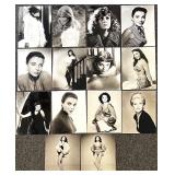 Collection of 14 Vintage Celebrity Glamour Photos Including Joan Collins and Julie Christie and Suzanne Pleshette