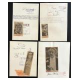 Collection of Vintage Michael Caine Publicity and Movie Stills with Reference Library Markings