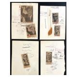 Collection of Vintage Michael Caine Publicity and Movie Stills with Reference Library Markings