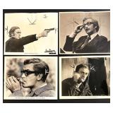 Collection of Vintage Michael Caine Publicity and Movie Stills with Reference Library Markings