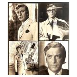 Collection of Vintage Michael Caine Publicity and Movie Stills with Reference Library Markings