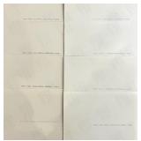 Collection of 18 Vintage Black and White 1960s Glamour Actress Photographs