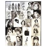Collection of 23 Classic Hollywood and TV Actress Glossy Photos Featuring Shirley MacLaine, Shelly Long, Leann Hunley, Stella Stevens an more