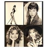 Collection of 23 Classic Hollywood and TV Actress Glossy Photos Featuring Shirley MacLaine, Shelly Long, Leann Hunley, Stella Stevens an more