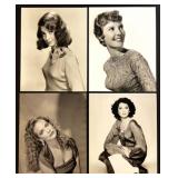 Collection of 23 Classic Hollywood and TV Actress Glossy Photos Featuring Shirley MacLaine, Shelly Long, Leann Hunley, Stella Stevens an more