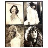 Collection of 23 Classic Hollywood and TV Actress Glossy Photos Featuring Shirley MacLaine, Shelly Long, Leann Hunley, Stella Stevens an more
