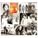 Collection of 12 Classic TV and Movie Celebrity Photographs - Love Boat, Knots Landing, When Dinosaurs Ruled The World and Starsky and Hutch