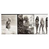 Collection of 12 Classic TV and Movie Celebrity Photographs - Love Boat, Knots Landing, When Dinosaurs Ruled The World and Starsky and Hutch