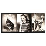 Collection of 32 Classic Hollywood Celebrity Glossy Photographs Featuring Carroll Baker, Betty GrableBeverly Garland, David Neven, Robert Vaughn and more