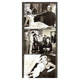 Collection of 32 Classic Hollywood Celebrity Glossy Photographs Featuring Carroll Baker, Betty GrableBeverly Garland, David Neven, Robert Vaughn and more