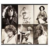 Collection of Vintage Hollywood Actress Photographs Featuring, Melina Mercouri, Ginger Rogers, Lauren Tewes, Nancy Kwan and more