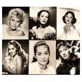 Collection of Vintage Hollywood Actress Photographs Featuring, Melina Mercouri, Ginger Rogers, Lauren Tewes, Nancy Kwan and more