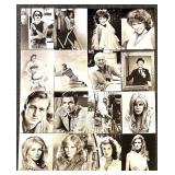 Large Collection of 71 Vintage Celebrity Publicity Portraits and Photos Featuring Sir Paul McCartney, Sharon Tate, Joan Collins, Jean Seberg, Linda Thorson, Burt Reynolds, Jamie Lee Curtis, Marianne F