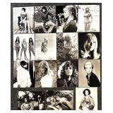 Large Collection of 71 Vintage Celebrity Publicity Portraits and Photos Featuring Sir Paul McCartney, Sharon Tate, Joan Collins, Jean Seberg, Linda Thorson, Burt Reynolds, Jamie Lee Curtis, Marianne F