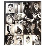 Huge Collection of 71 Vintage Hollywood Celebrity Photographs Featuring James Coburn, Marlene Dietrich, Gene Tierney, Claire Trevor, Anthony Eisley, Dick Powell, and more!!