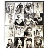 Huge Collection of 71 Vintage Hollywood Celebrity Photographs Featuring James Coburn, Marlene Dietrich, Gene Tierney, Claire Trevor, Anthony Eisley, Dick Powell, and more!!