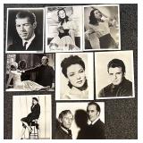 Huge Collection of 71 Vintage Hollywood Celebrity Photographs Featuring James Coburn, Marlene Dietrich, Gene Tierney, Claire Trevor, Anthony Eisley, Dick Powell, and more!!