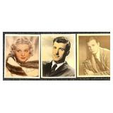 Huge Collection of 71 Vintage Hollywood Celebrity Photographs Featuring James Coburn, Marlene Dietrich, Gene Tierney, Claire Trevor, Anthony Eisley, Dick Powell, and more!!