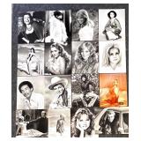 Huge Collection of 71 Vintage Hollywood Celebrity Photographs Featuring James Coburn, Marlene Dietrich, Gene Tierney, Claire Trevor, Anthony Eisley, Dick Powell, and more!!