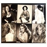 Vintage Celebrity Publicity Photos Collection Set of 16