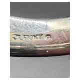 10KT White Gold Diamond Band Ring, Size 10.5