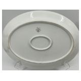 Haviland France Rosemont Porcelain Dinnerware Set with Floral Pattern and Gold Trim