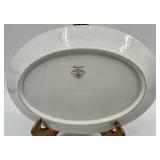 Haviland France Rosemont Porcelain Dinnerware Set with Floral Pattern and Gold Trim