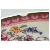 Haviland France Rosemont Fine China Dinnerware Set with Pink Trim