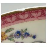 Haviland France Rosemont Fine China Dinnerware Set with Pink Trim