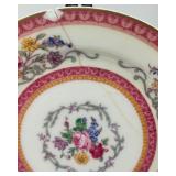 Haviland France Rosemont Fine China Dinnerware Set with Pink Trim