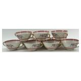 Haviland France Rosemont Fine China Dinnerware Set with Pink Trim