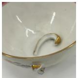 Haviland France Rosemont Fine China Dinnerware Set with Pink Trim