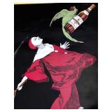 Set of 3 Vintage Style Art Posters: Chat Noir, Dionis Gran Spumante, Sauvion