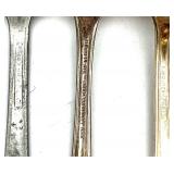 Assorted Silverplate and Stainless Flatware Collection with Wooden Storage Case