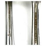 Assorted Silverplate and Stainless Flatware Collection with Wooden Storage Case